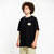 Camiseta Oversized Preto Patch Logo - comprar online