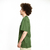 Camiseta Oversized Verde Patch Logo - loja online
