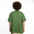 Camiseta Oversized Verde Patch Logo - Heir Company
