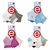 E108.3 | Pack X12 Soquetes Bebé Estampa Surtida - tienda online