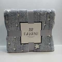 8829 - Manta Lã Farley Favani 150x200cm - Cordão de Estrelas - comprar online