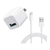 Kit Cargador iPhone 5w + Cable USB-A Apple