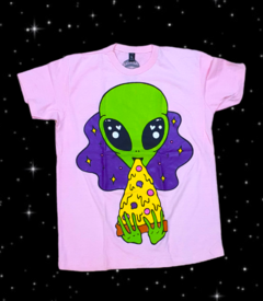 REMERA ALIEN PIZZA