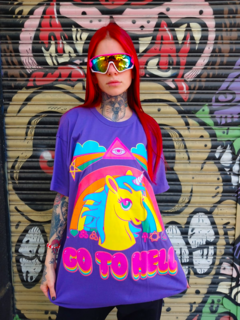 REMERA GO TO HELL - tienda online