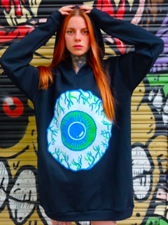 BUZO HOODIE EYEBALL OVERSIZED!