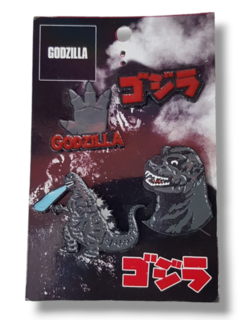 PACK DE PINS GODZILLA