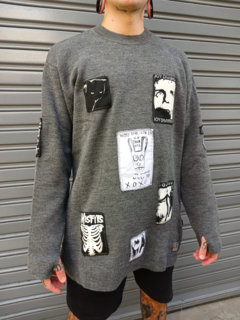 SWEATER MULTI PARCHES