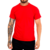 Camiseta Camisa Slim Masculina Vermelha