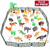 Mini Selva Animal Toy - 54 Peças na internet