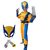 Fantasia Wolverine X-Man c/ Acessórios