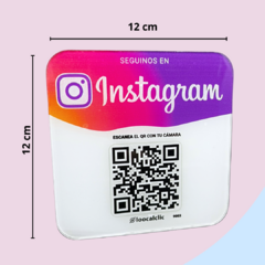 Combo Placa Premium Google Review x2 + Instagram x1 - comprar online