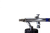 Kit Aerografo De Sucção Dupla Ação Bico 0.35mm Com 02 Copos / 5ml / 22ml- Acabamento Azul - loja online