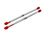 Imagem do Kit Aerografo De Gravidade Dupla Ação Bico 0.2mm / 0.3mm/ 0.5mm // 7ml- (10Pçs) – Acabamento Vermelho