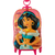 Kit Mochila Rodas Princesa Jasmine Lancheira Escolar 3D - comprar online