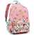 Mochila De Costas 13" Arco-Íris Infantil Escolar Passeio