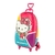 Mochila de Rodinhas Hello Kitty Escolar Infantil 3D Meninas na internet