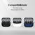 Capa de Silicone para Galaxy Buds 3 e 3 Pro - Preto - loja online