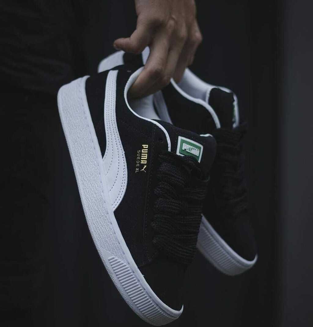 Zapatillas PUMA Suede XL negro Outfit Cba Shoes