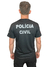 Camiseta Policia Civil Manga Curta - Paraná - PR - Casulos