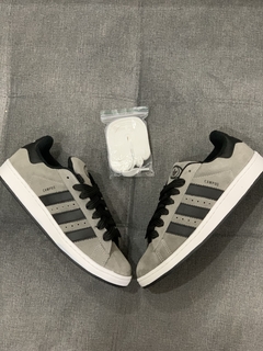 Adidas Campus 00 Gris con Negro