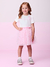 Conjunto Blusa e Saia Tule Infantil Momi Mini