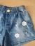 Short Jeans Infantil Feminino Gabriela Aquarela - comprar online