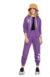 Conjunto Moletom Feminino Teen Roxo