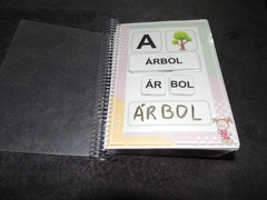 Libro Móvil de Abecedario Interactivo con abrojo