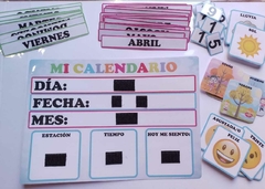 Mi Calendario PDF: Juego Interactivo de Registro Diario para Niños - comprar online