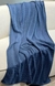 Imagem do Kit 04 Almofadas e 01 Manta – Azul Tirreno