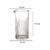 COPO MIXING GLASS EM VIDRO LAPIDADO 750ml - comprar online