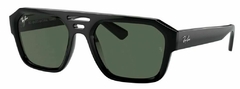 Anteojos de Sol Ray Ban RB4397 Corrigan negro/verde