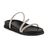 Birken com Strass Preta Rasteira Papete - comprar online