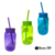 Botella Plastico Color Diseño de Frutas Infantil 500 ml c/Sorbete Código80805 en internet
