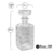 Botellon de Whisky o Licor x 1 litro Recta Labrada de Vidrio código 11017 - Bazar 380