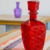 Botellon de Whisky o Licor x 1 lts CuadradaVidrio de Color Cód.43568 - comprar online