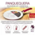 Panquequera N° 22 Roja Ceramica Roswell Codigo 38281 - comprar online