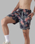 Swimshort Floral - Breeze Ocean