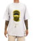 Camiseta semi long oversized balaclava chain edition gold - comprar online