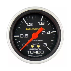 Manómetro Mecánico Turbo 3kg/cm2 Orlan Rober 3/8 Nf