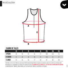 Musculosa B2B - PCSPORTS ARGENTINA