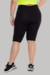 Bermuda Ciclista Básica Plus Size Essence Athlezer - Preto - comprar online