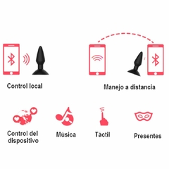 Plug Anal Vibrador Magic Equinox Controlado por APP Global - tienda online