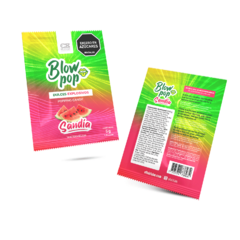 Dulces Explosivos Blow Pop Elixir Sandia+Mora (2 sobres) - comprar online