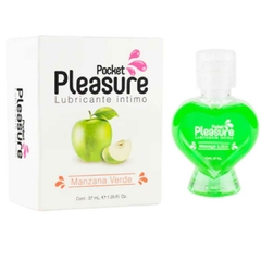 Lubricante Íntimo x 37 ml Manzana Verde Pocket Pleasure