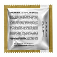 Condones Titanium Ultra Delgado x 3 Unidades - comprar online