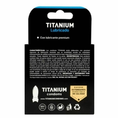 Condones Titanium Lubricado x 3 Unidades - comprar online