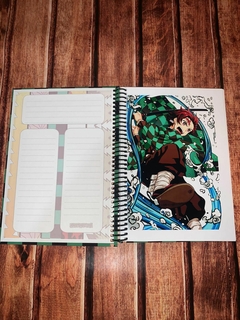 Cuaderno A5 Tanjiro - Kimetu no yaiba - tienda online