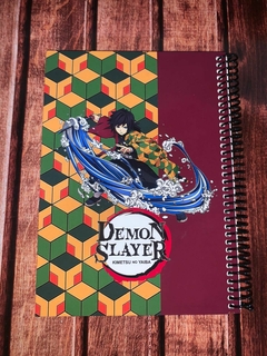 Cuaderno A5 Tomioka - Kimetu no yaiba - comprar online