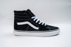 TÊNIS VANS SK8-HI BLACK WHITE - loja online